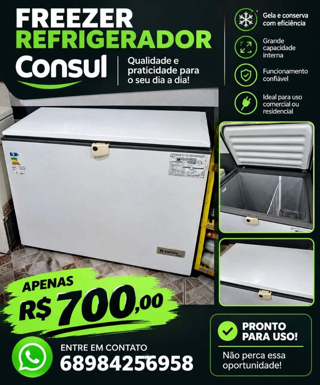Freezer Refrigerador 