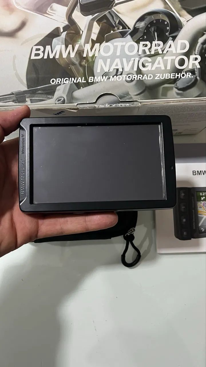 Gps original bmw Navigator 5 com caixa e manual  - Foto 3
