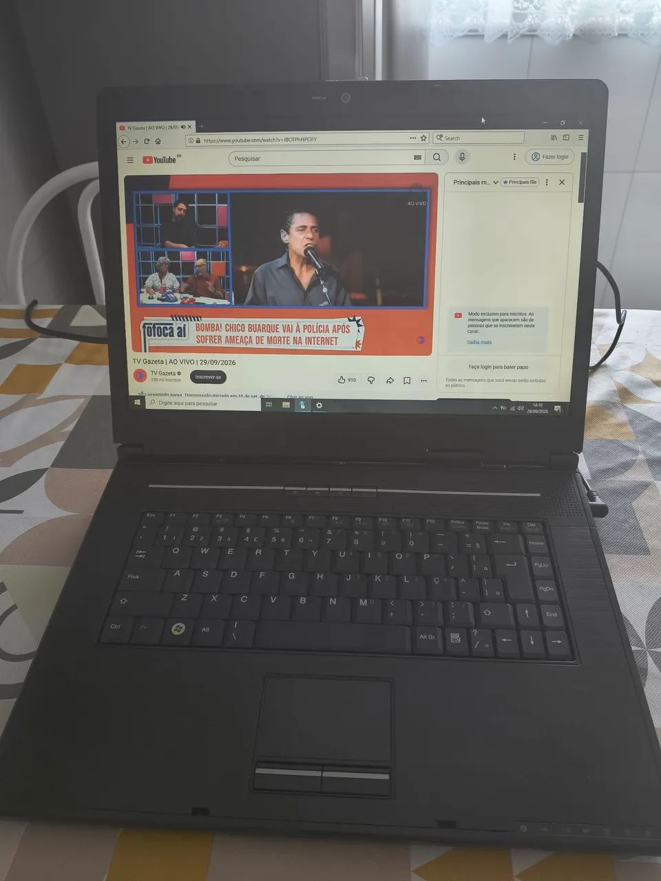 Notebook Itautec InfoWay - Core 2 Duo / 3GB RAM / HD 250GB - Notebook Muito Íntegro!