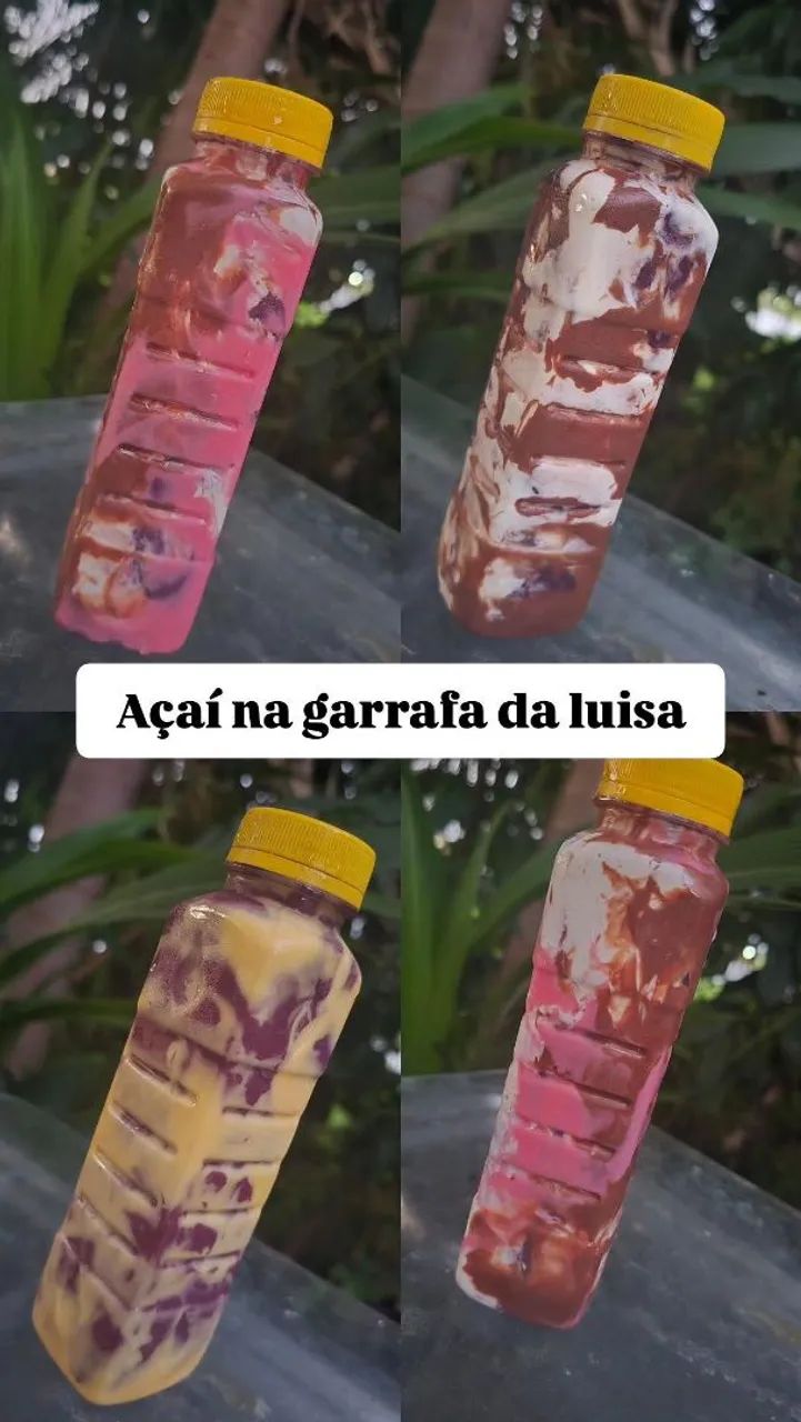 Açaí  na garrafa 