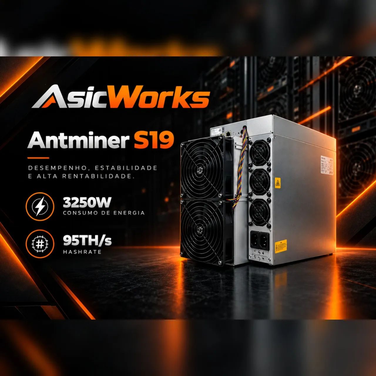 Antminer S19 95TH/s 
