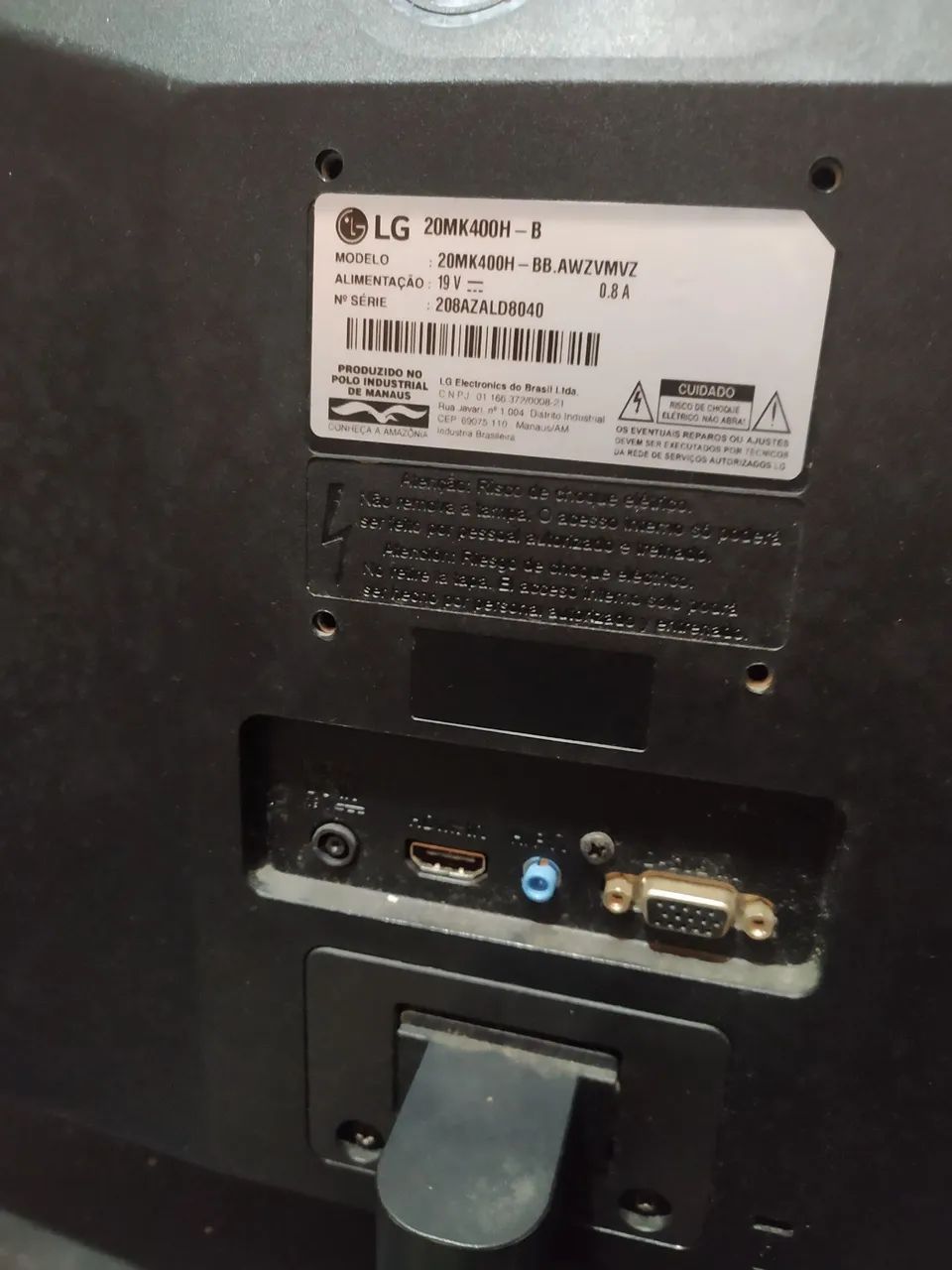 Monitor LG 20 polegadas com garantia  - Foto 2