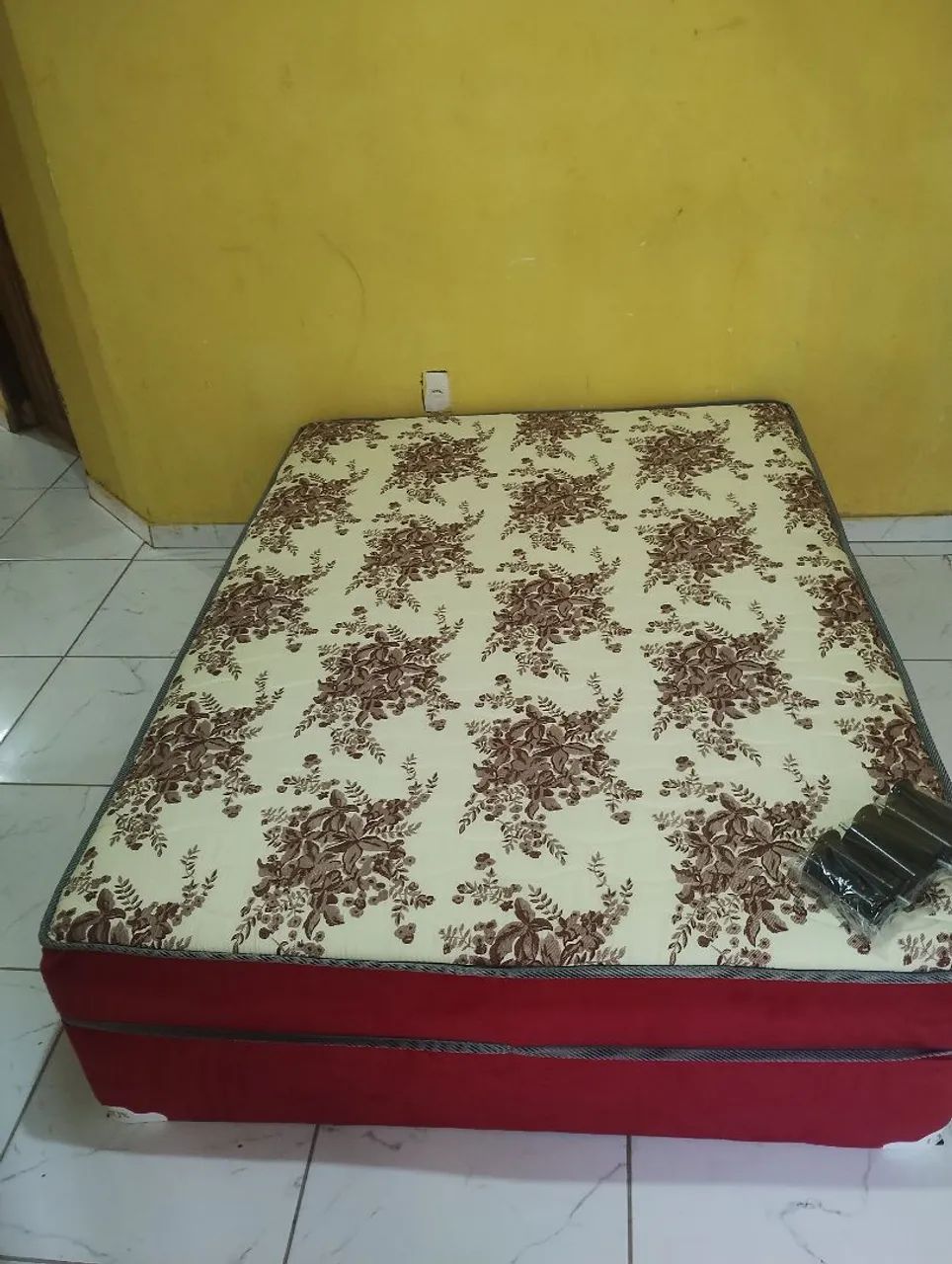 Cama box de casal espuma 400 ou molas 470 entrega grátis  - Foto 2