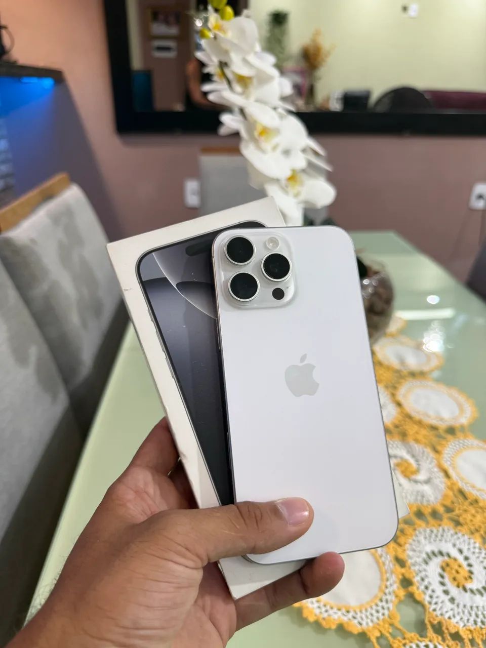iPhone 16 Pro Max Branco 256GB