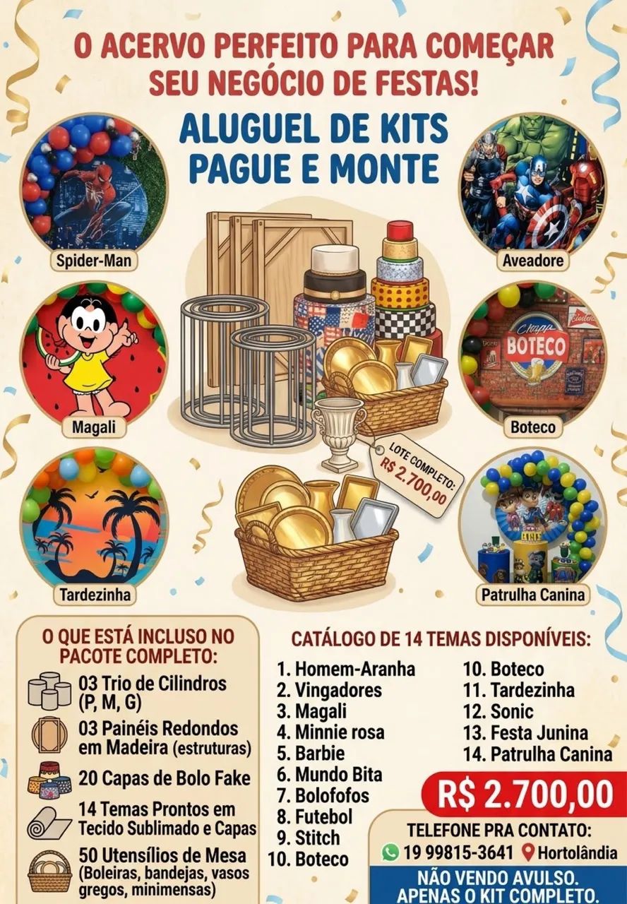 Acervo Pegue e Monte - Decoração 