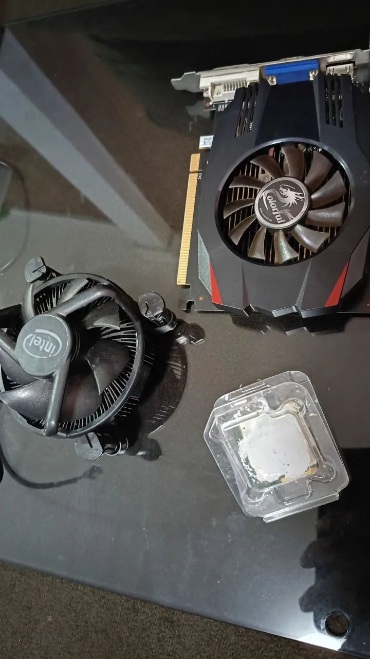 Placa de Vídeo GT 730 4 GB, PROCESSADOR I3 2100 MAIS COOLER
