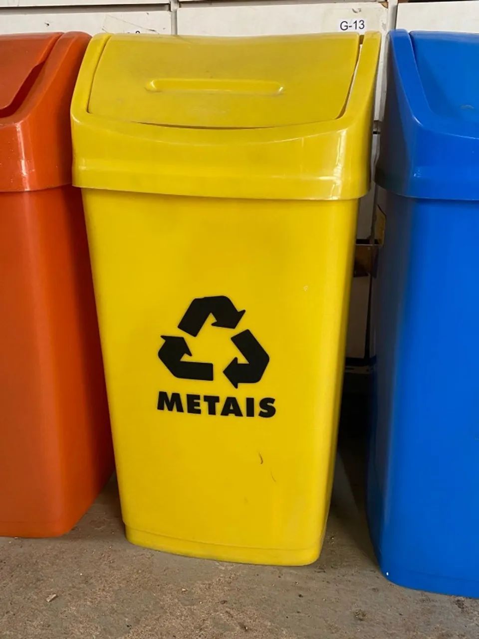 Jogo De 4 Lixeiras Coleta Seletiva - Foto 2