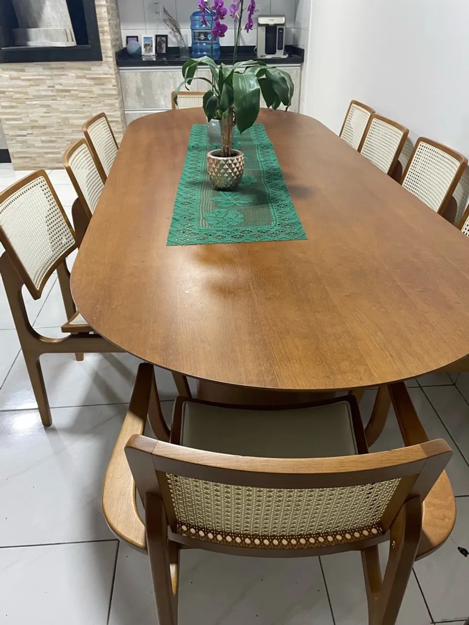 Mesa com 12 cadeiras  - Foto 2