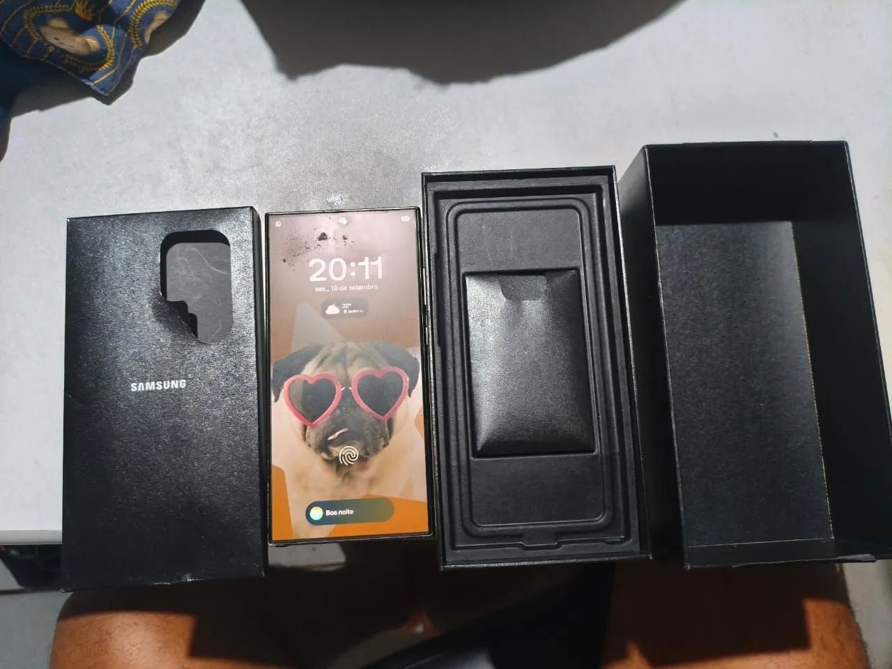S24 ultra 12GB/512GB Titanium Preto - Foto 5