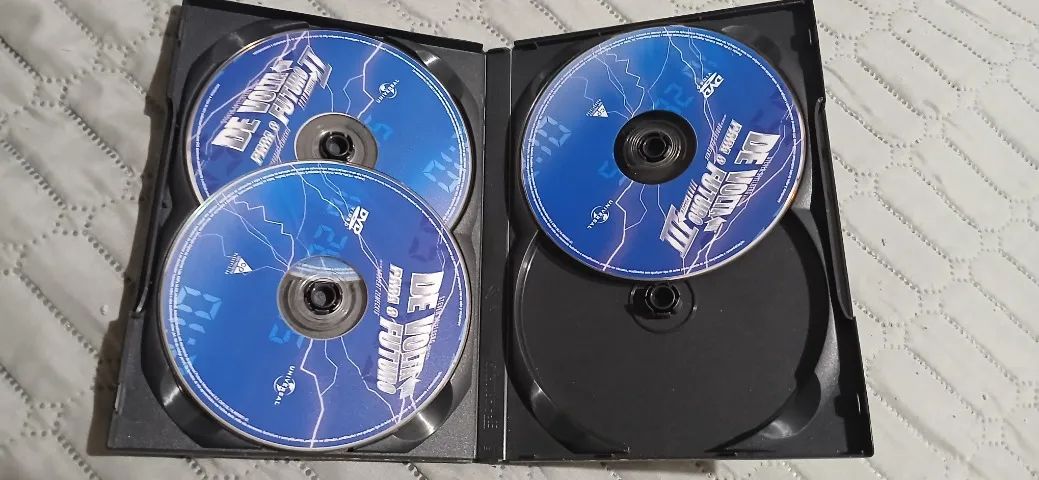 Box DVD - De Volta para o Futuro (Trilogia Completa) - Original - Foto 2