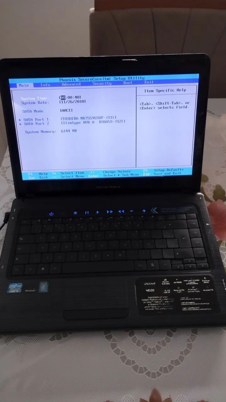 Notebook Positivo/Bateria Viciada - Foto 2
