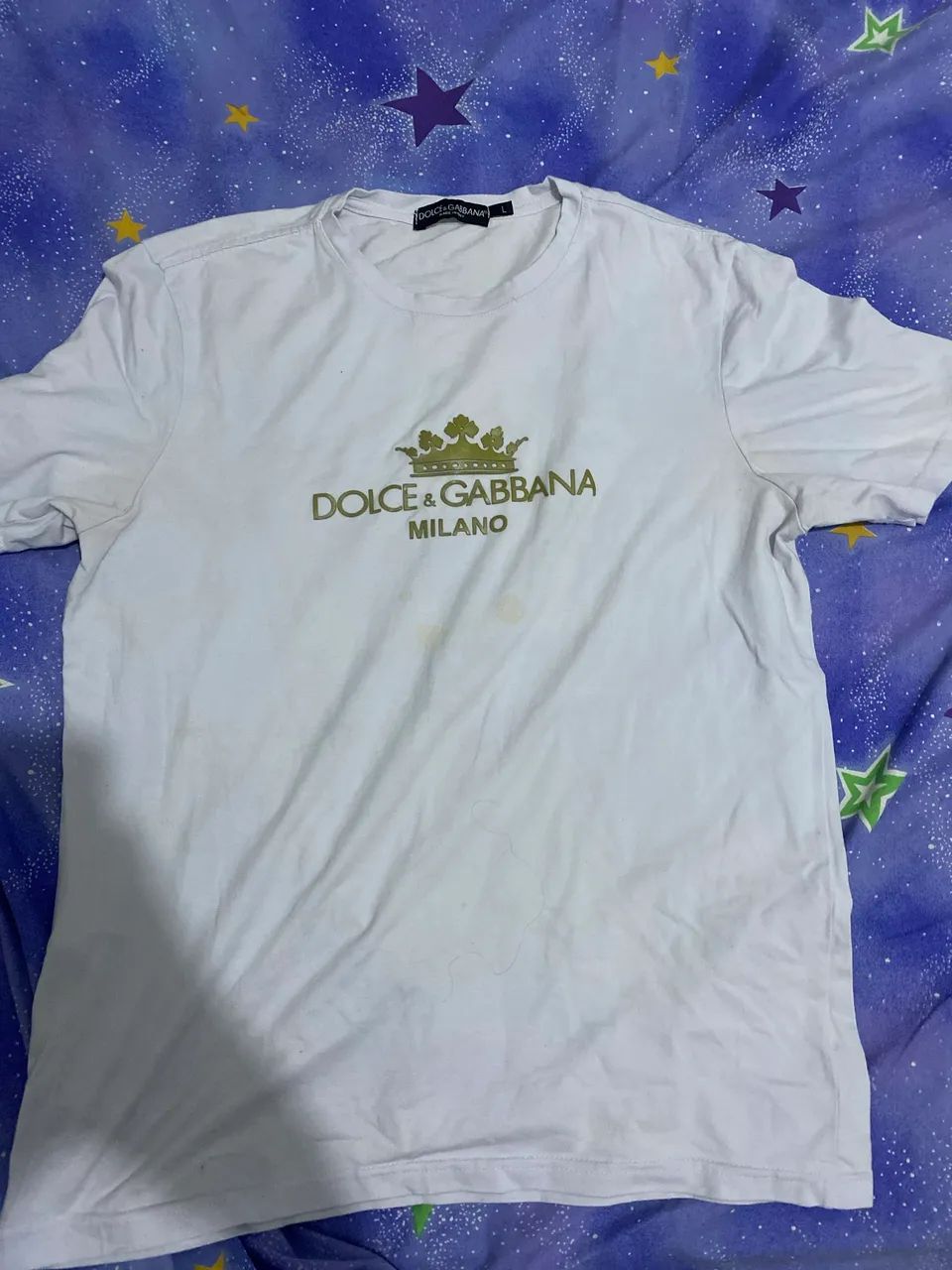 Camisa Branca Dolce & Gabanna Original 