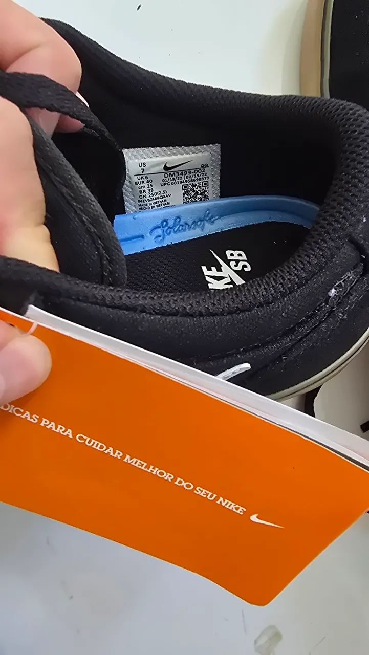 SAPATO NIKE SB PRETO 38 - Foto 3