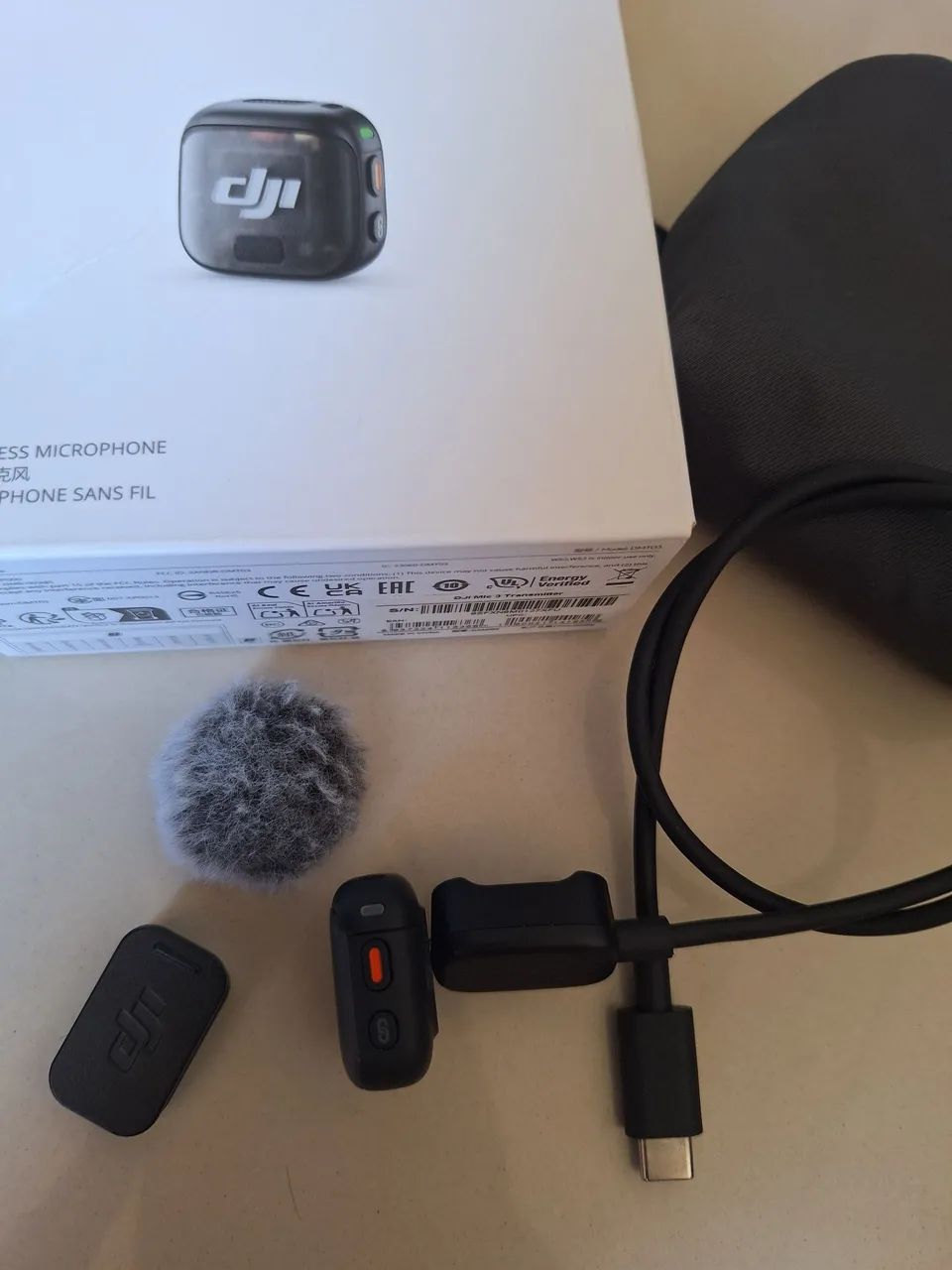 Microfone DJI Mic 3 Transmissor - Foto 4