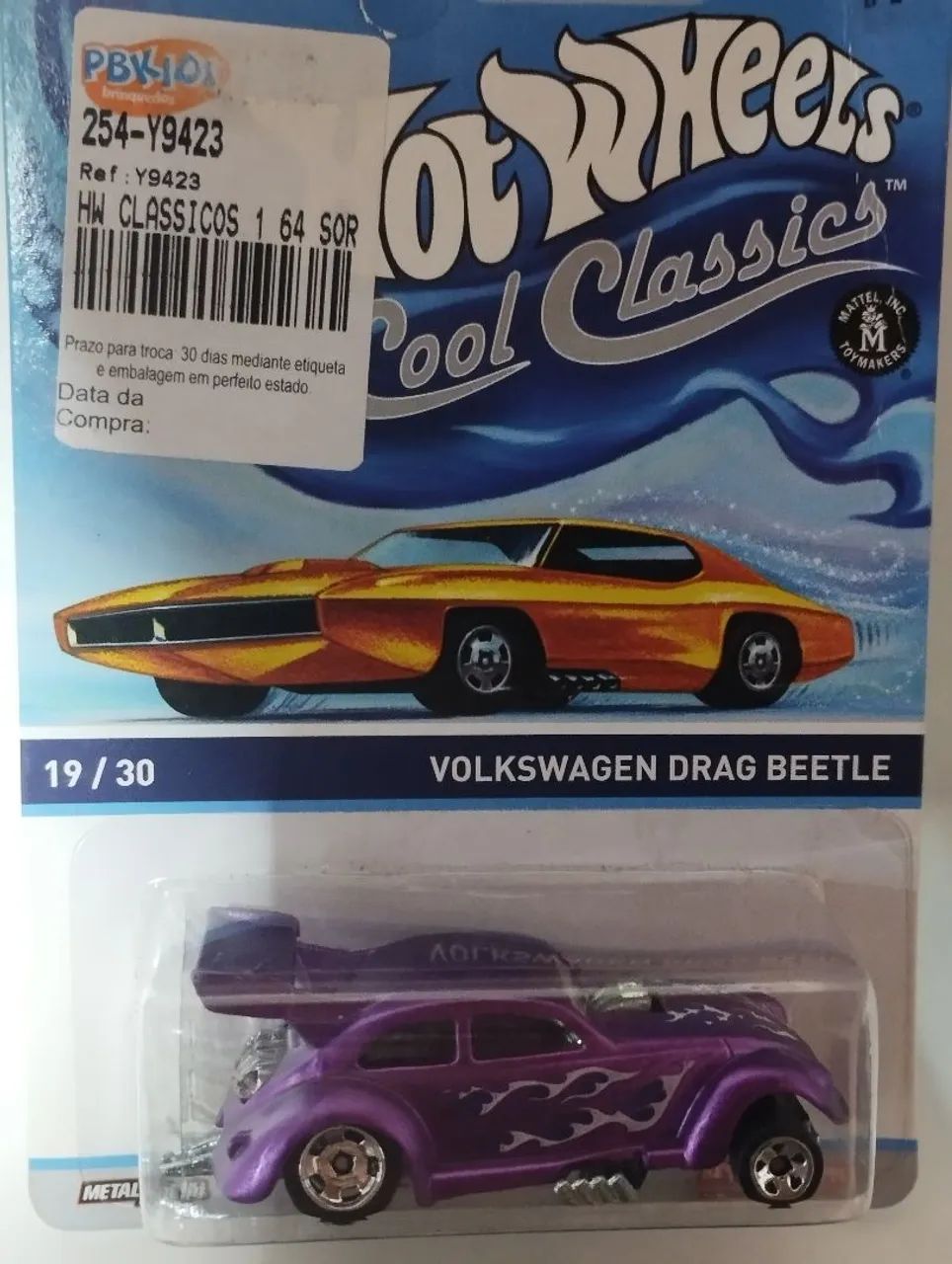 Hot Wheels Fusca 