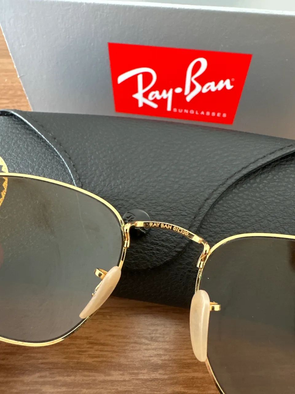 Óculos Ray Ban original Hexagonal  - Foto 5