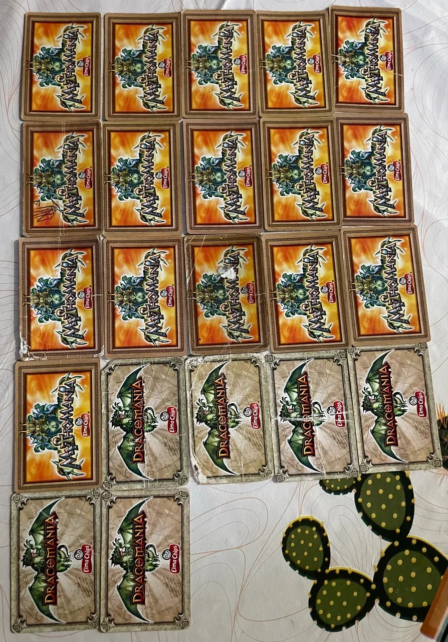 Cards Mythomania e Dracomania Elma Chips - Foto 2