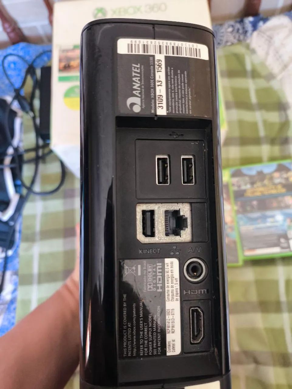 Xbox 360 super slim com jogos  - Foto 4