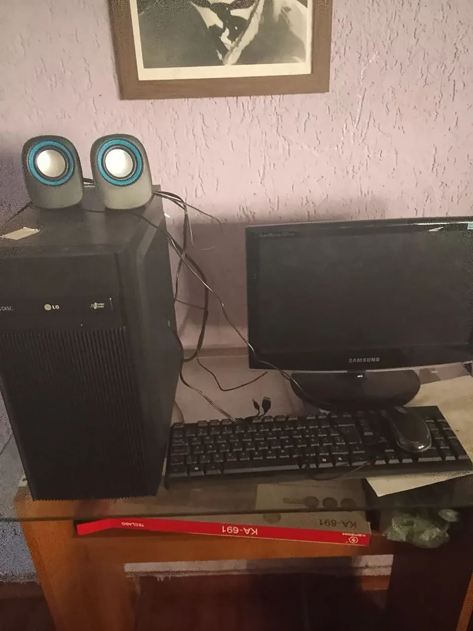 Vendo computador de mesa completo só precisa form6