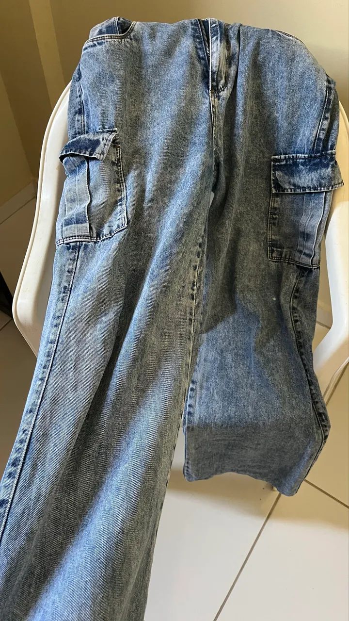 Calça cargo unissex  - Foto 2