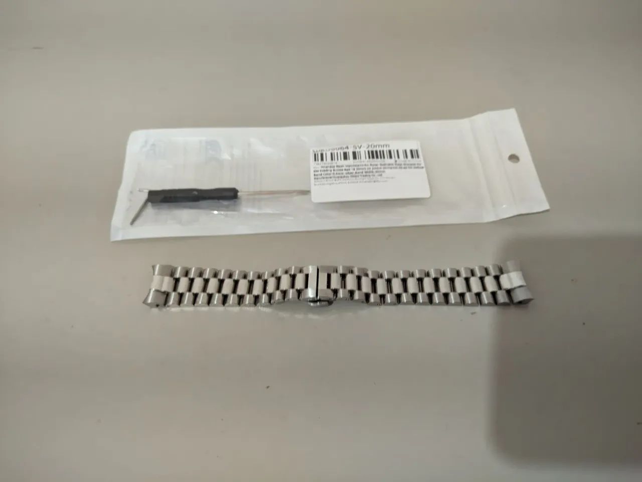 Pulseira Presidente 18mm aço sólido  - Foto 2