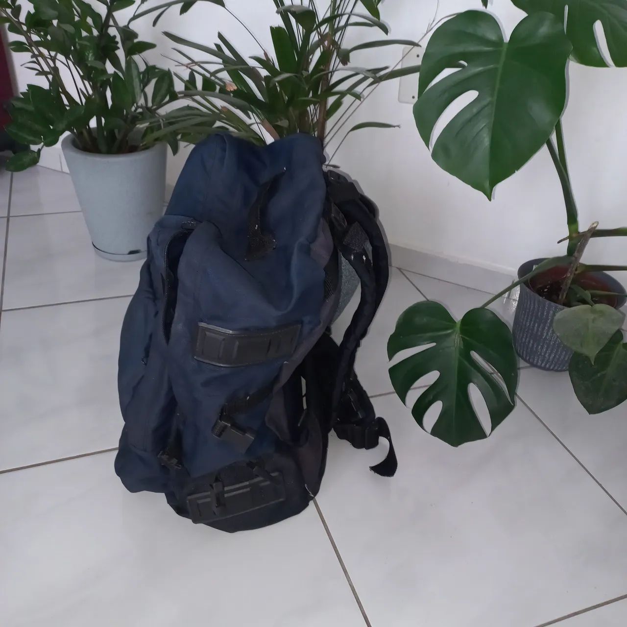 Mochila para trilha e acampamento 75l - Foto 3