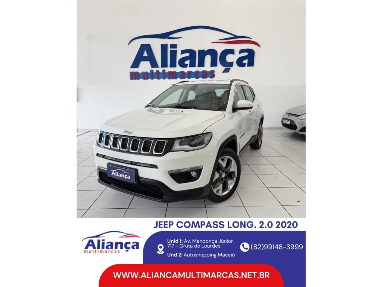 Jeep Compass COMPASS LONGITUDE 2.0 4x2 Flex 16V Aut. 2020
