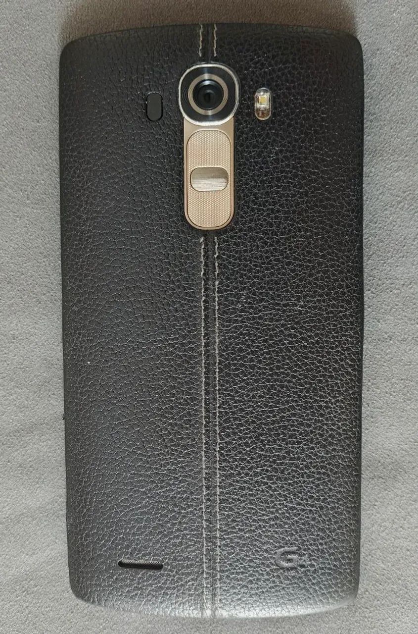 LG G4 H818P Couro Preto, Raridade - Foto 4