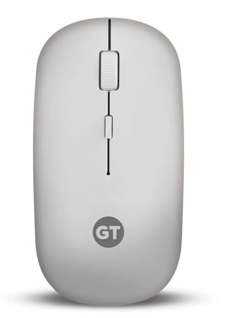 Mouse Sem Fio USB WSL 1600DPI Branco - Foto 2