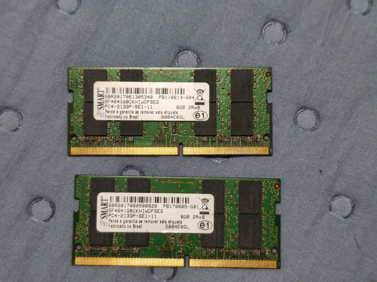 Memória Notebook 