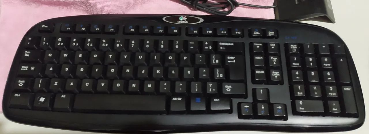 Kit Logitech teclado e mouse 