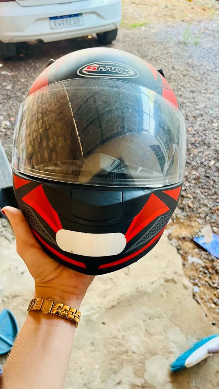 Capacete seminovo  - Foto 4