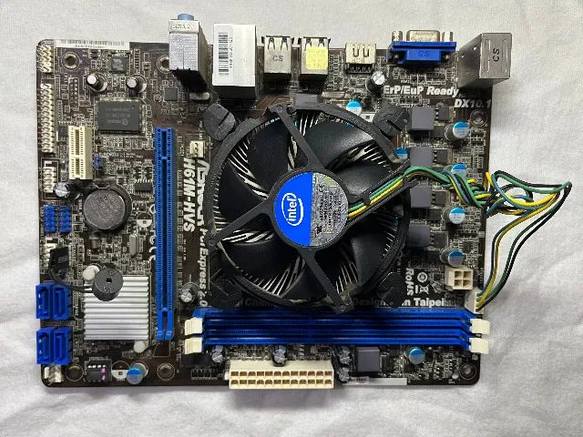 Processador Intel i7 + placa mãe Asrock