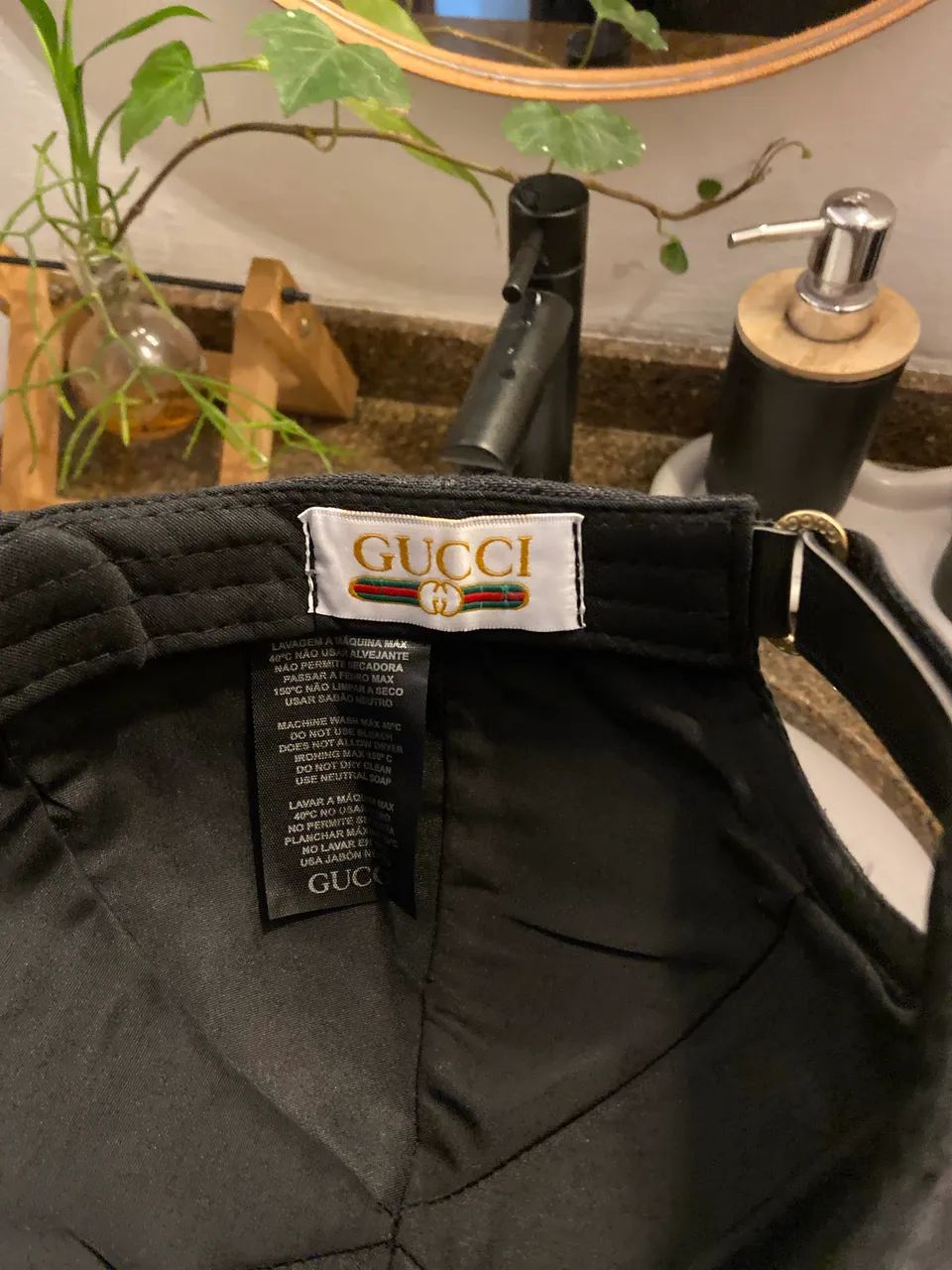 boné da gucci preto MUITO bom - Foto 3