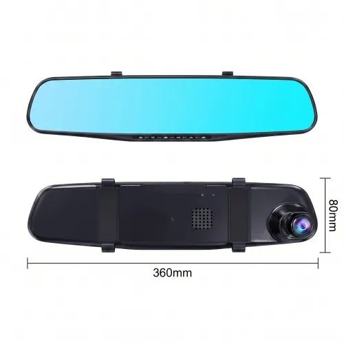 Espelho Retrovisor com Câmera Frontal e Câmera de Ré HD - Foto 3