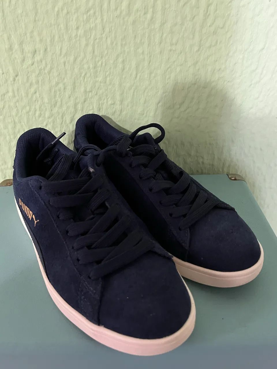 Tênis Puma Azul 37 Suede - Foto 2