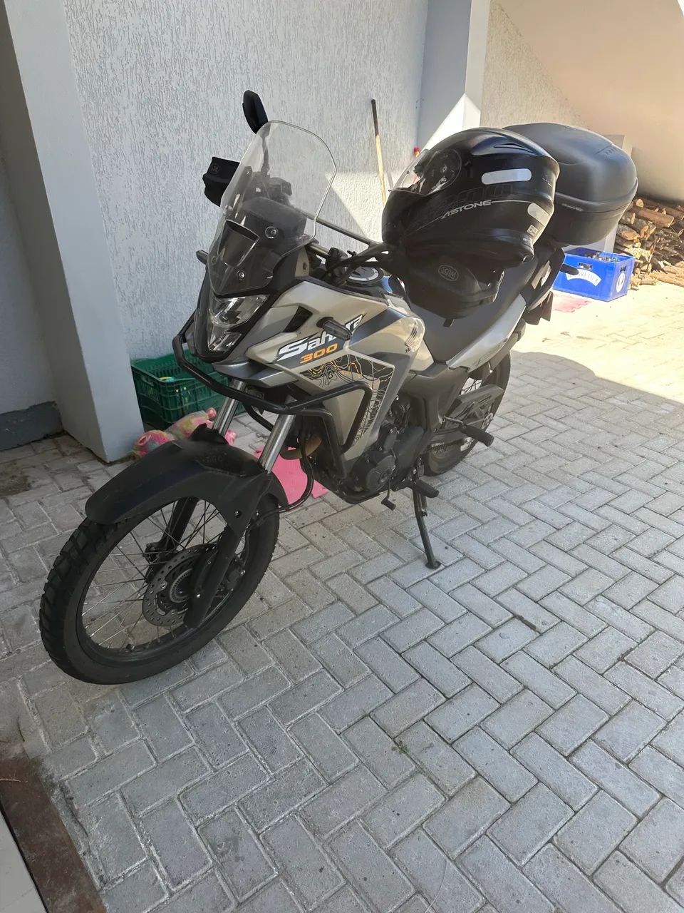 Sahara 300 ADV único dono 5.400km - Foto 5