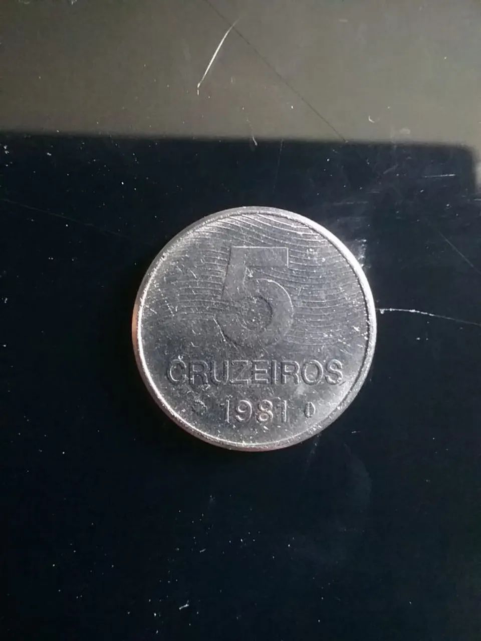 MOEDA VINTAGE DE 5 CRUZEIROS 1981