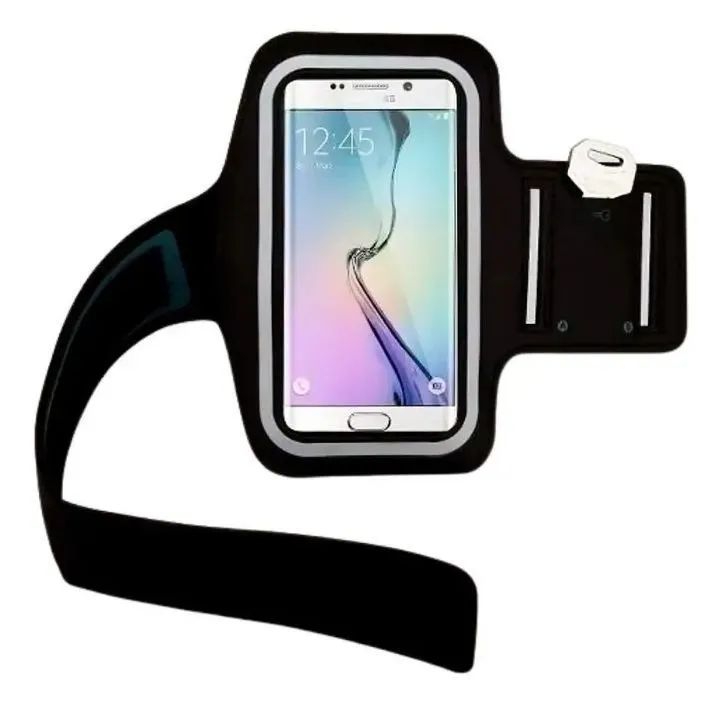 Capa para celulares 7" de braço para academia, esporte e proteção. - Foto 2
