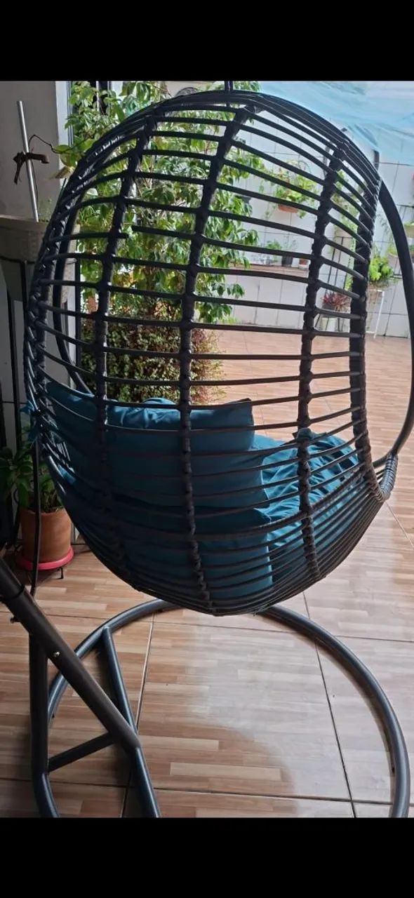 Cadeira de balanço suspensa - Foto 3