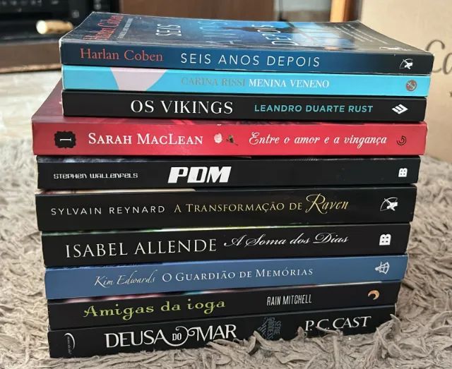 LIVROS 12 CADA