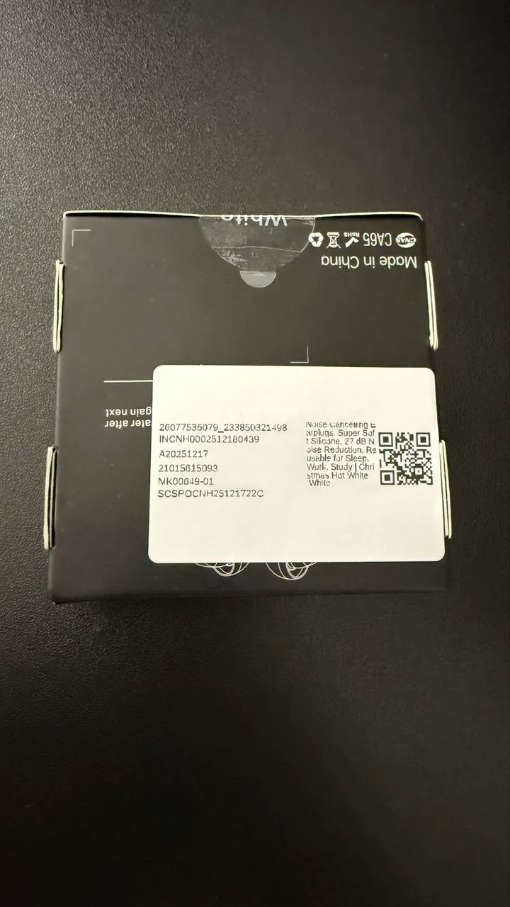 Abafador de ruído estilo Loop - Branco - Foto 3