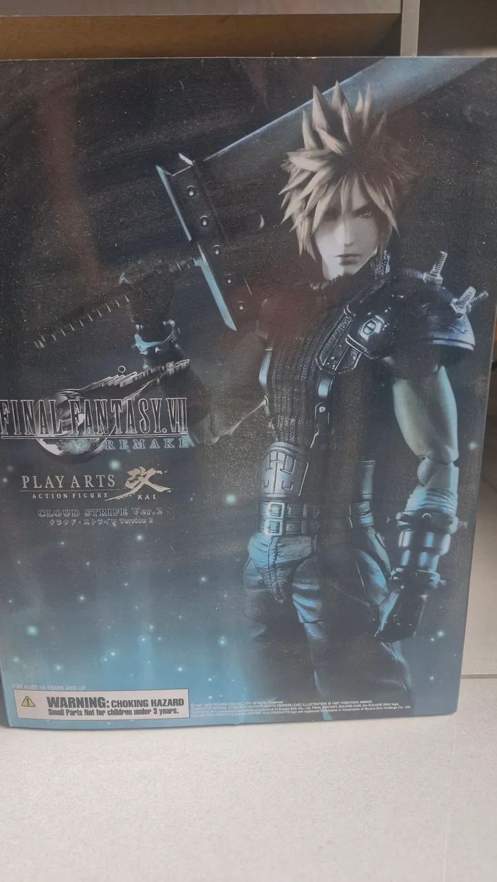 Action Figure Final Fantasy 7 Edição Colecionador