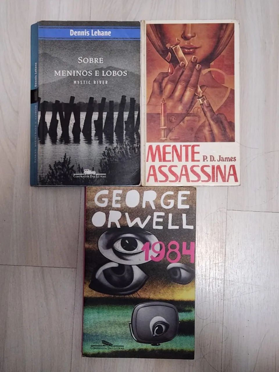 Livros - Mente assassina e 1984