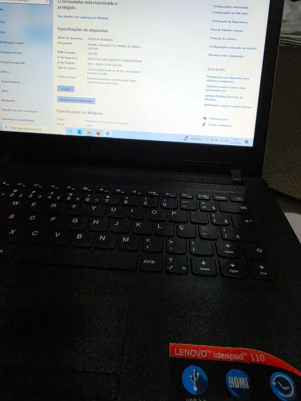 Notebook lenovo  - Foto 2