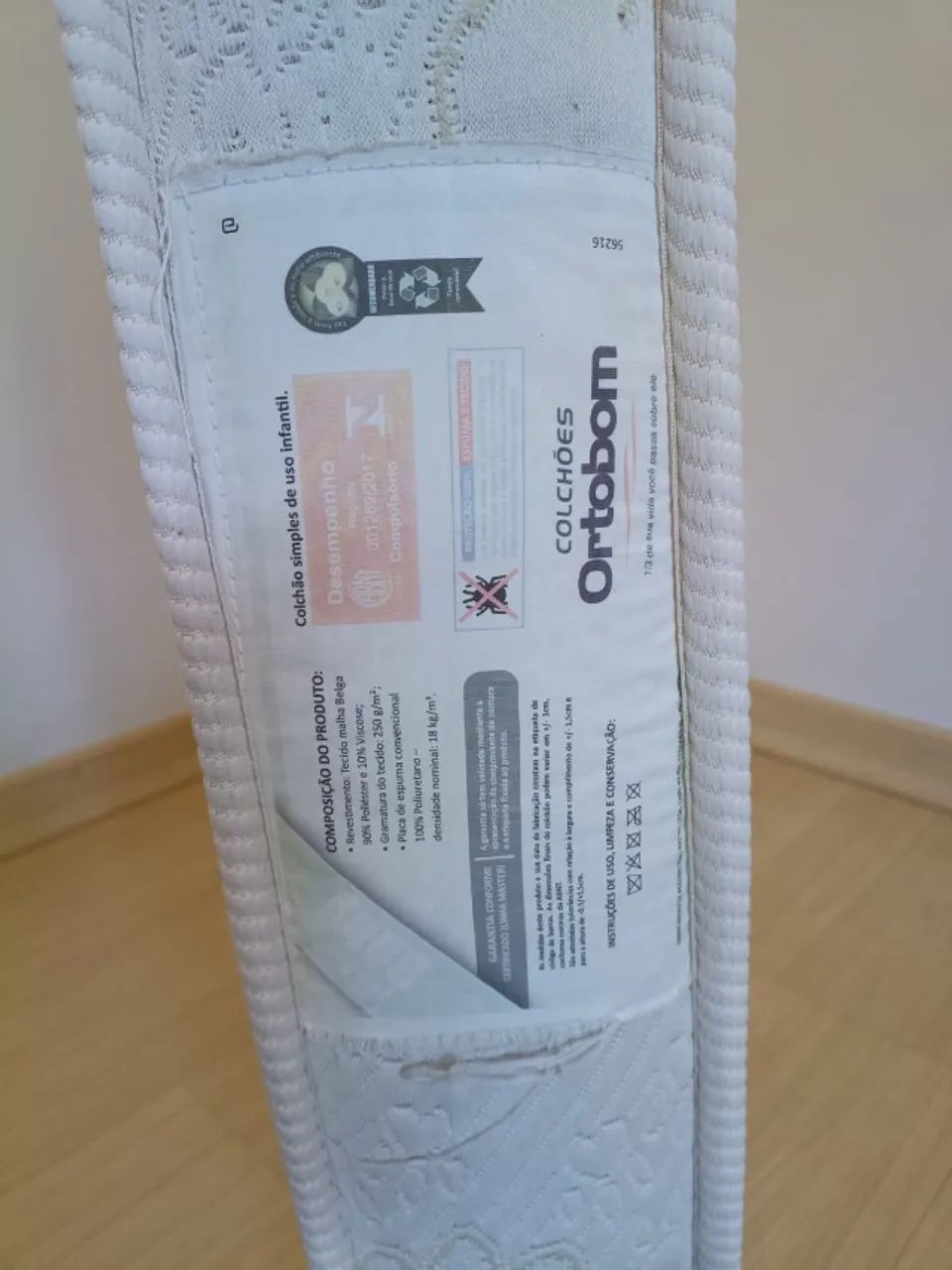 Colchão Berço D18 Ortobom