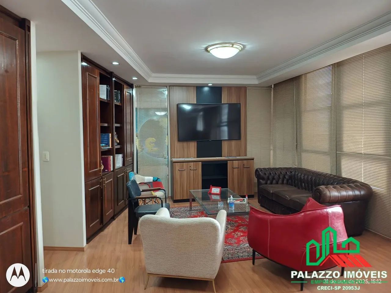 EXCELENTE CONJUNTO NO ITÁLIA COM 122,00M2 AR 03 WCS ANDAR ALTO CENTRO SP - Foto 5