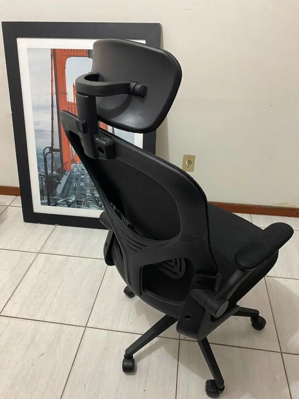 CADEIRA ERGONOMICA  GIRATÓRIA  MARCA: VITA - Foto 3