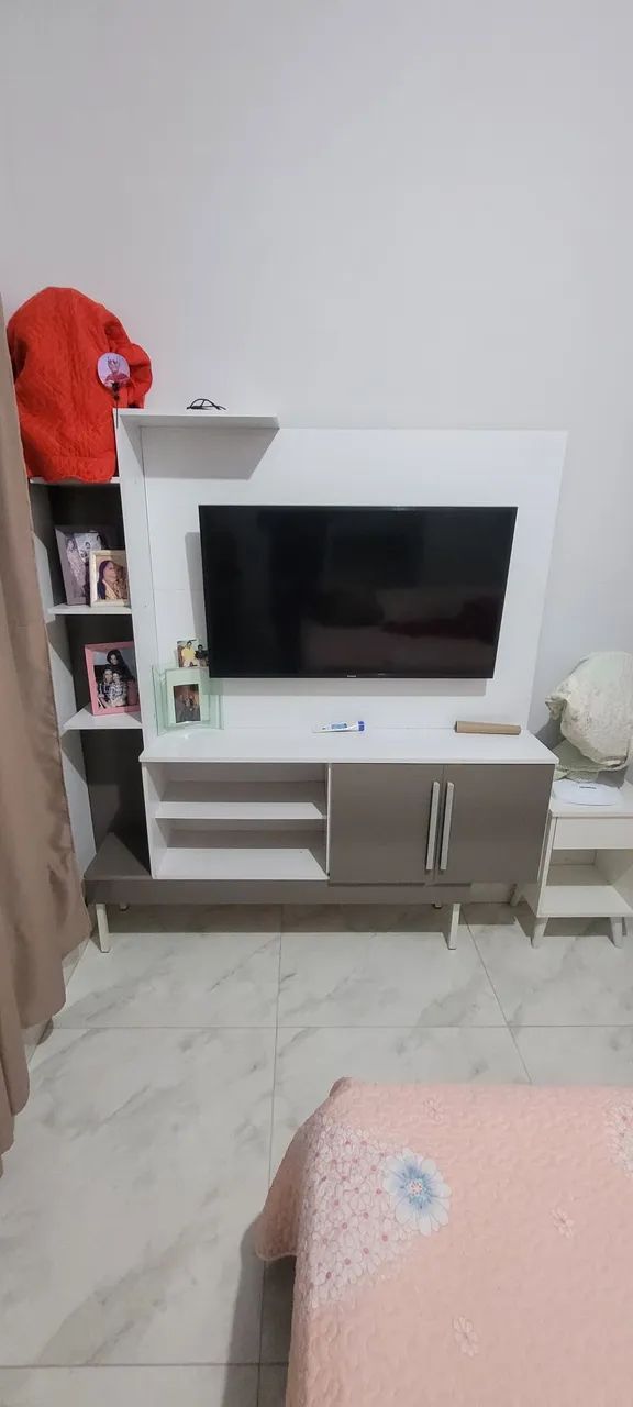 Rack + TV Samsung 43"