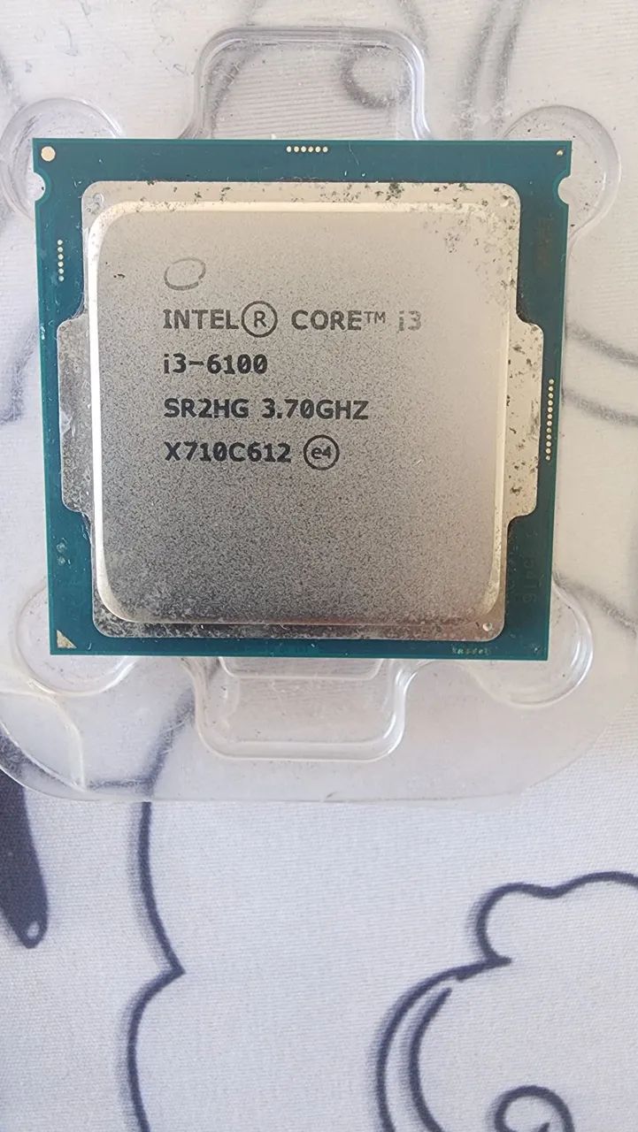 Processador i3 6100 3.7gHz 